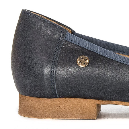 Maciejka Navy Blue Ballerina 4507A-17/00-5