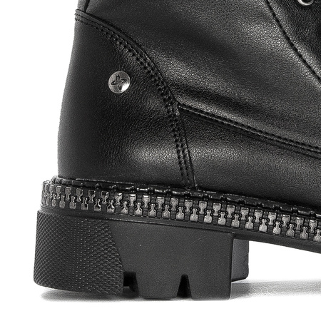 Maciejka Women's Boots Black Leather 06226-01/00-8