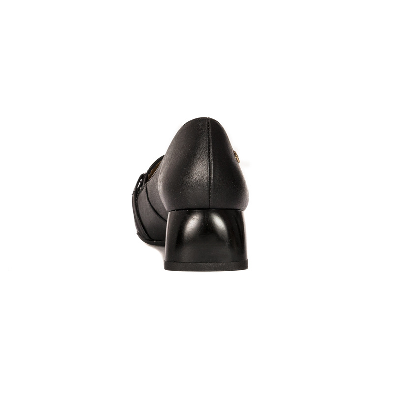 Maciejka Women's Black Leather Pumps