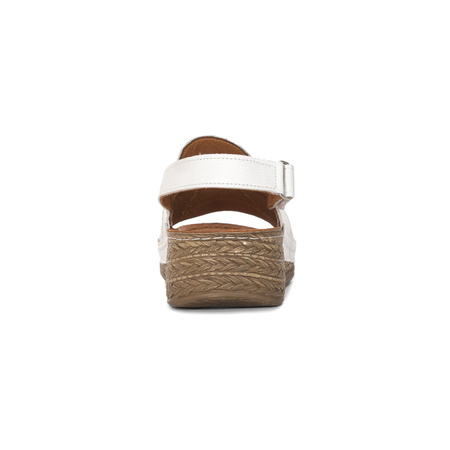 Maciejka Women's Leather White Sandals