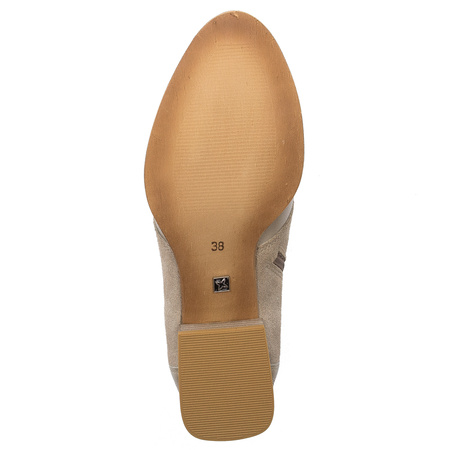 Maciejka Women's Leather Beige Boots