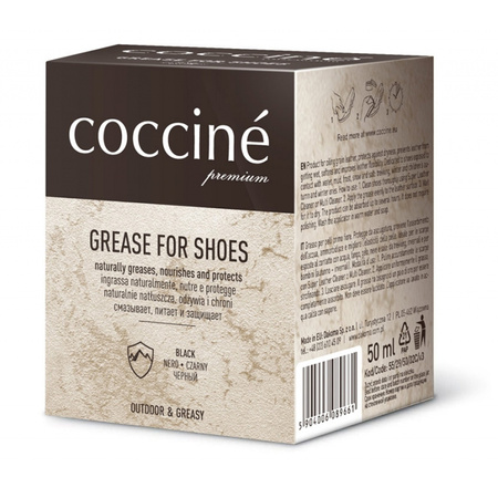 Coccine Profesjonalny Tłuszcz do Skór Licowych Grease for Shoes Czarny 55-29-50-02C
