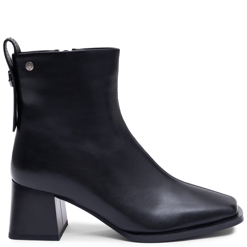 Maciejka Women's Leather Ankle Boots on a Heel Black K7660-01/00-7