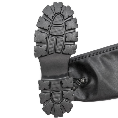 Maciejka Black Knee-High Boots