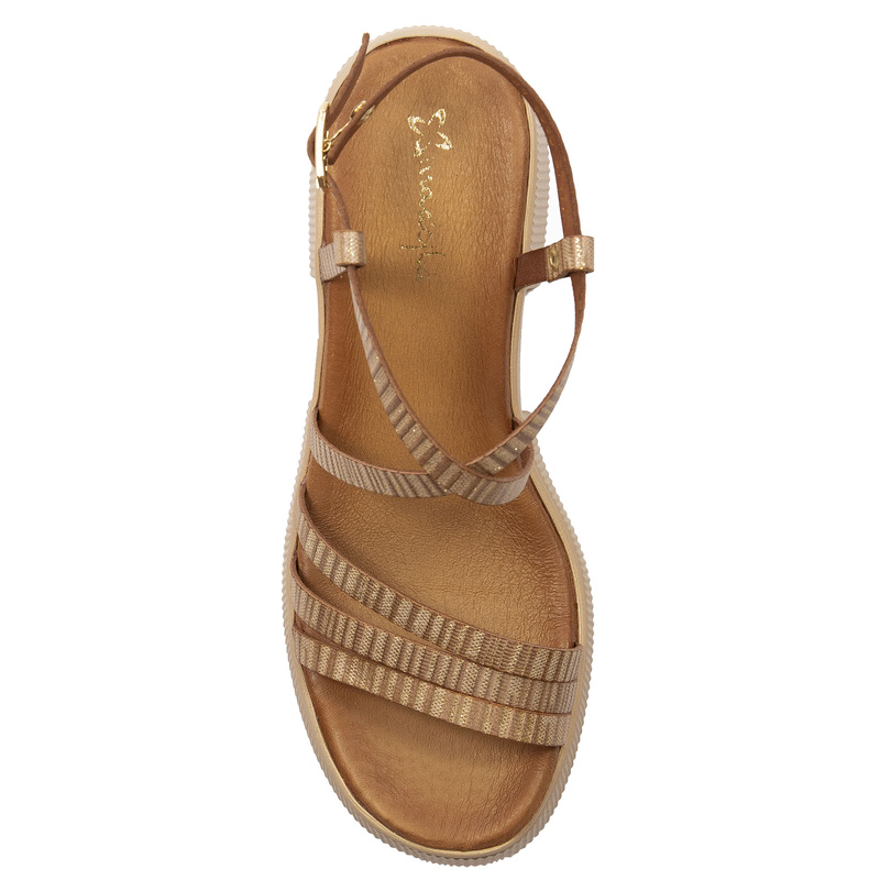 Maciejka Gold Sandals