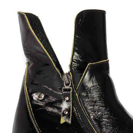 Maciejka Black- Yellow Boots 05747-07/00-7