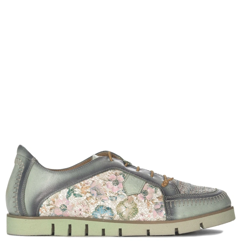 Maciejka Women's Green Flat Shoes