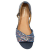 Maciejka Navy + Flowers Sandals 04614-43/00-5