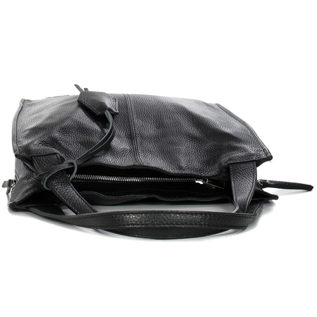 Maciejka Women's Black Leather Handbag C222