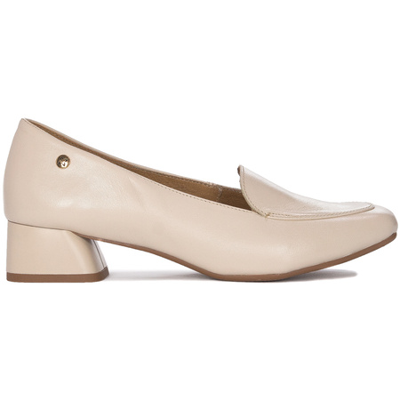 Maciejka Women's Light Beige Leather Pumps