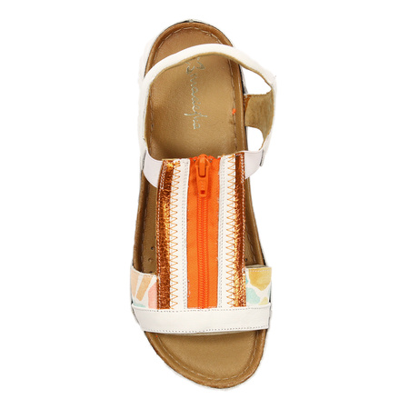 Maciejka Women's Leather White Sandals