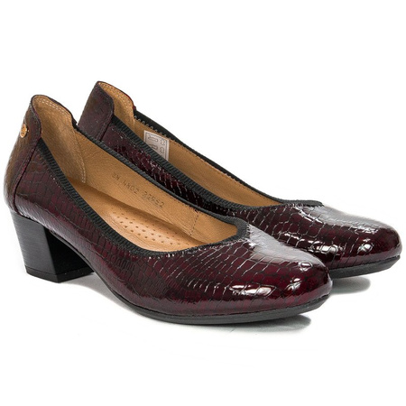 Maciejka Maroon Pumps 04802-23/00-1